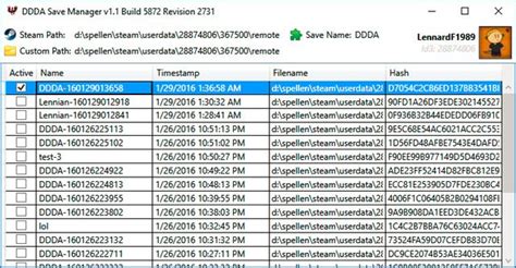 ddda save manager